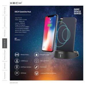 Xech Satellite Hub 10000 MAH