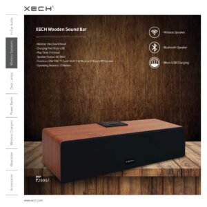 Xech Wooden Sound Bar
